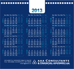 AAA Consultants_Desk Calendar_2012, Design by Probir Chakravarty artndesignbd, artndesign, ArtnDesign, ArtnDesignbd, Art n Design, Art Direction, Creative Design, Probir Chakravarty, Graphic Design, Desk Calendar.