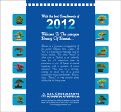 AAA Consultants_Desk Calendar_2012, Design by Probir Chakravarty artndesignbd, artndesign, ArtnDesign, ArtnDesignbd, Art n Design, Art Direction, Creative Design, Probir Chakravarty, Graphic Design, Desk Calendar.
