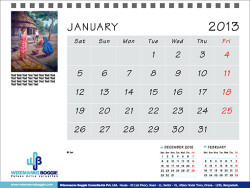 Wizemanns Boggie_Desk Calendar_2013, Design by Probir Chakravarty artndesignbd, artndesign, ArtnDesign, ArtnDesignbd, Art n Design, Art Direction, Creative Design, Probir Chakravarty, Graphic Design, Desk Calendar.