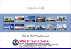 Win International_Desk Calendar_2011, Design by Probir Chakravarty artndesignbd, artndesign, ArtnDesign, ArtnDesignbd, Art n Design, Art Direction, Creative Design, Probir Chakravarty, Graphic Design, Desk Calendar.