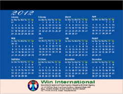 Win International_Desk Calendar_2012, Design by Probir Chakravarty artndesignbd, artndesign, ArtnDesign, ArtnDesignbd, Art n Design, Art Direction, Creative Design, Probir Chakravarty, Graphic Design, Desk Calendar.