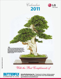 LG, Butterfly_Wall Calendar 2011, Top-08, Design by Probir Chakravarty artndesignbd, artndesign, ArtnDesign, ArtnDesignbd, Art n Design, Art Direction, Creative Design, Probir Chakravarty, Graphic Design, Wall Calendar.