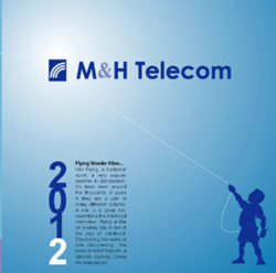 M&H Telecom_Desk Calendar_2012, Design by Probir Chakravarty artndesignbd, artndesign, ArtnDesign, ArtnDesignbd, Art n Design, Art Direction, Creative Design, Probir Chakravarty, Graphic Design, Desk Calendar.